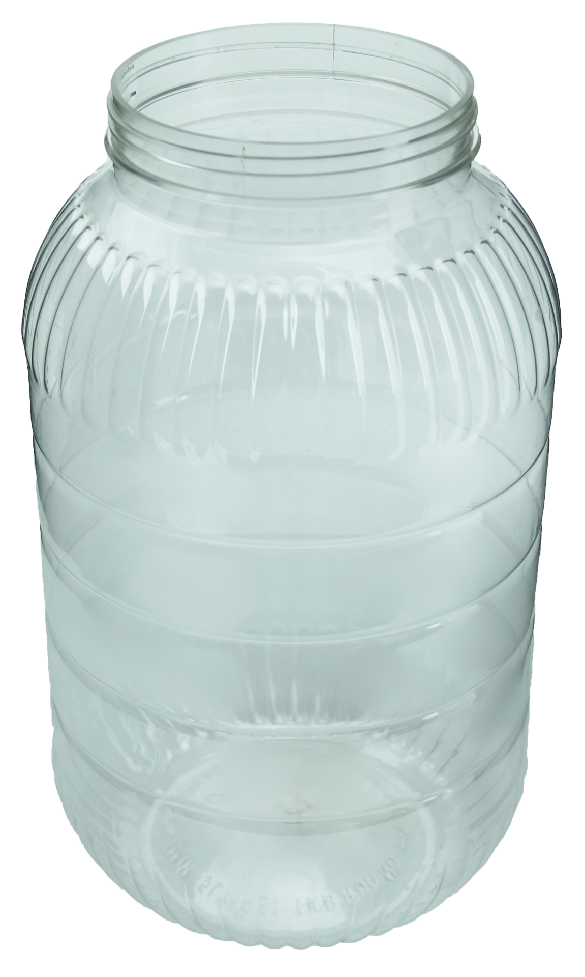 Teknopet - 5l Ribbed PET Jar